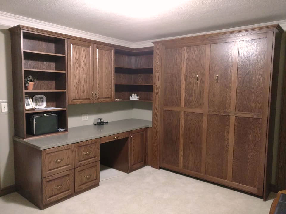 Murphy Bed and Desk Combo